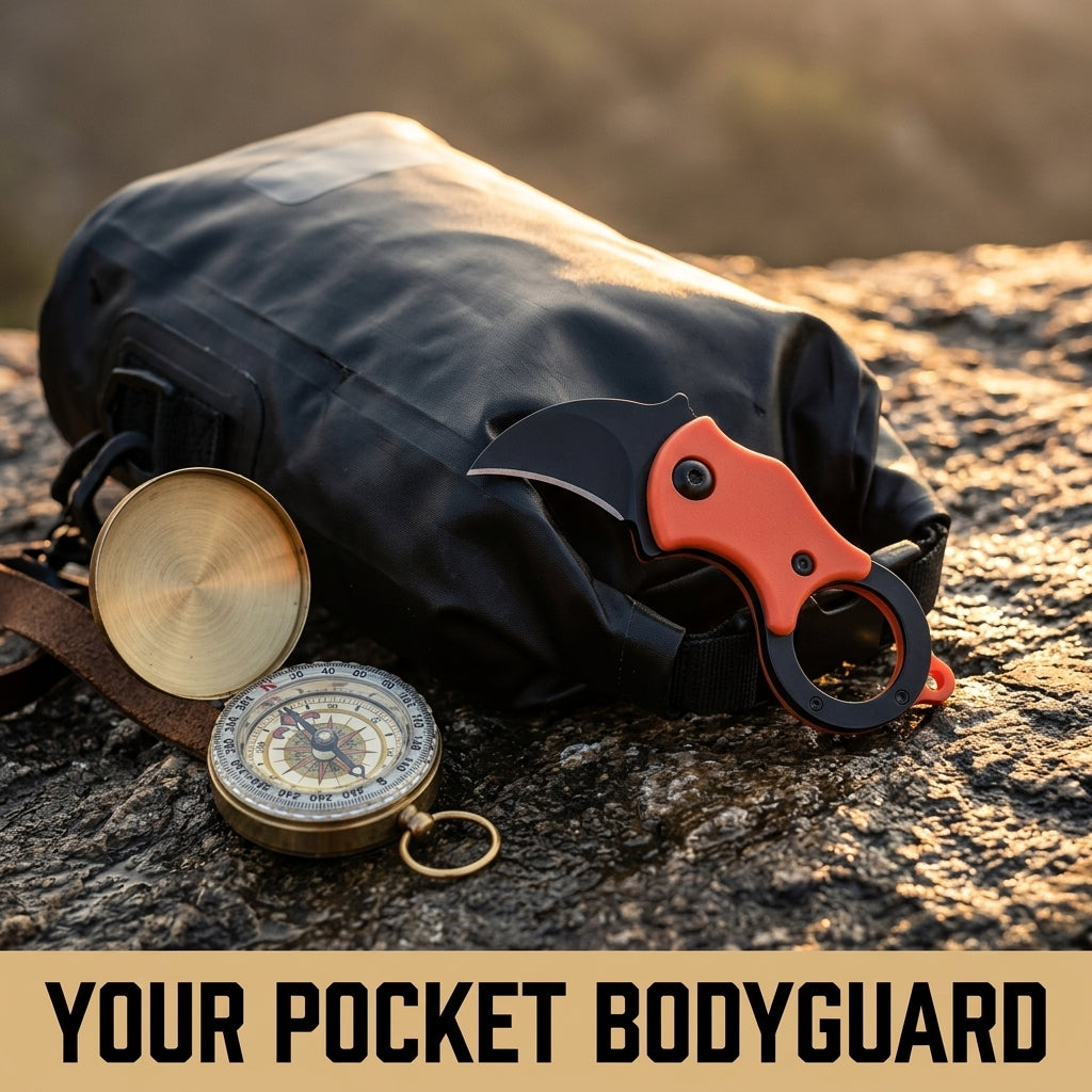 EDC Outdoor Karambit Knife Set – 3-Piece Portable Field Tool | OverlandRoam