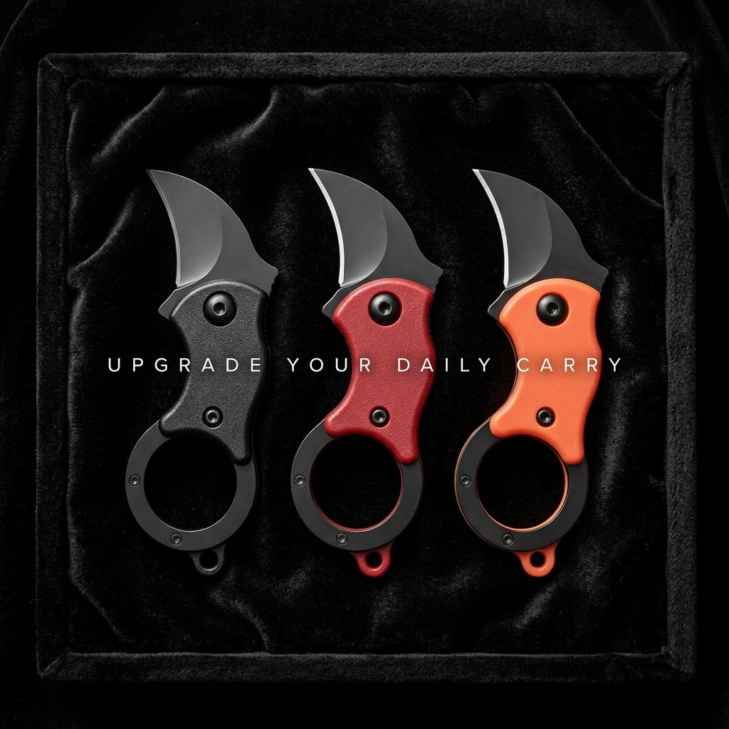 EDC Outdoor Karambit Knife Set – 3-Piece Portable Field Tool | OverlandRoam