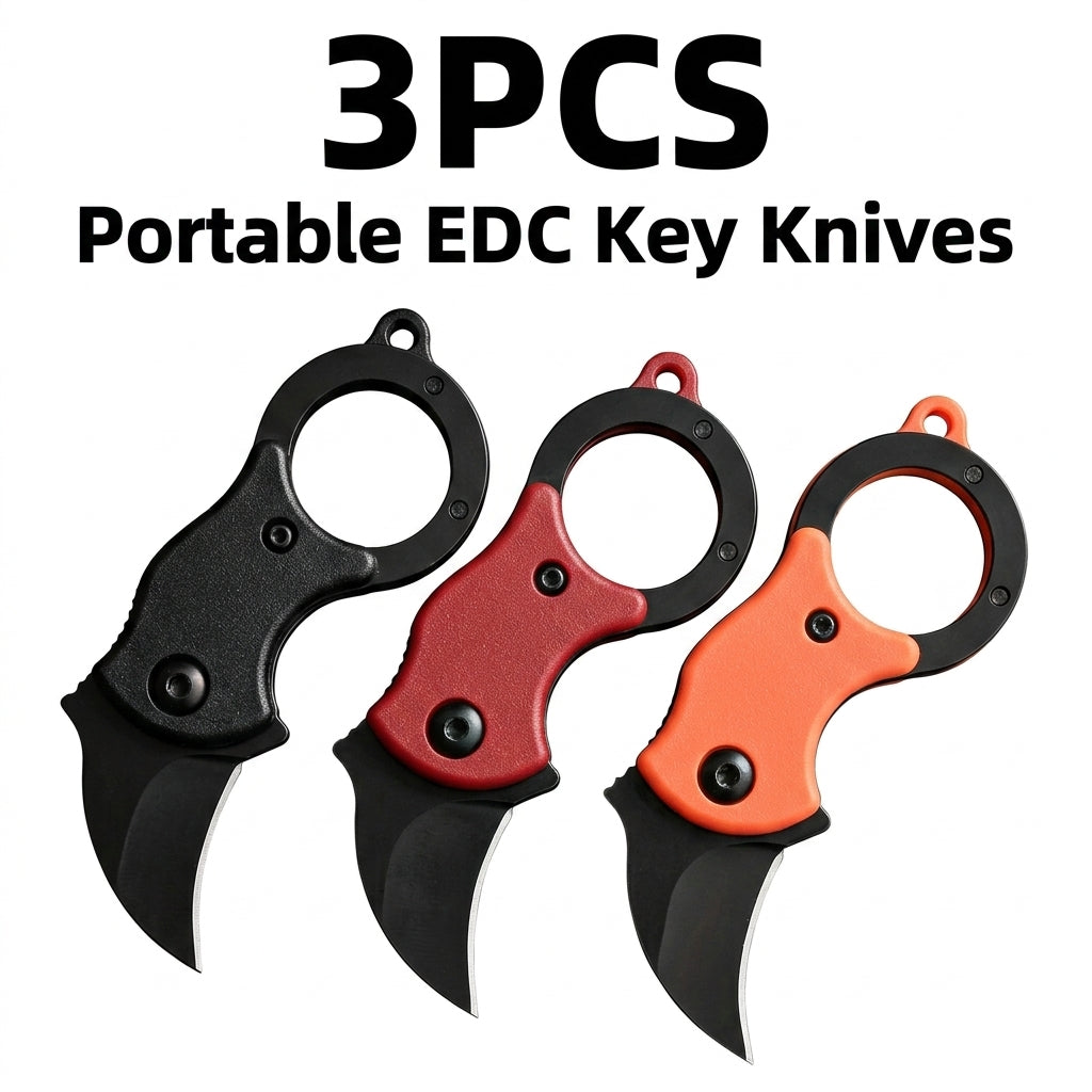 EDC Outdoor Karambit Knife Set – 3-Piece Portable Field Tool | OverlandRoam